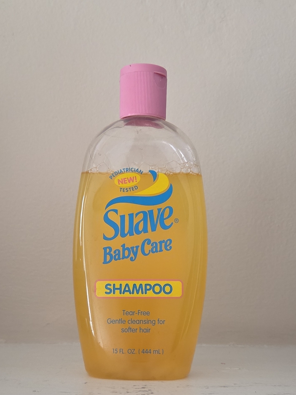 Vtg 90s Suave Baby Care Shampoo Bottle • Helene Curtis • Unused Evaporated ⬇️